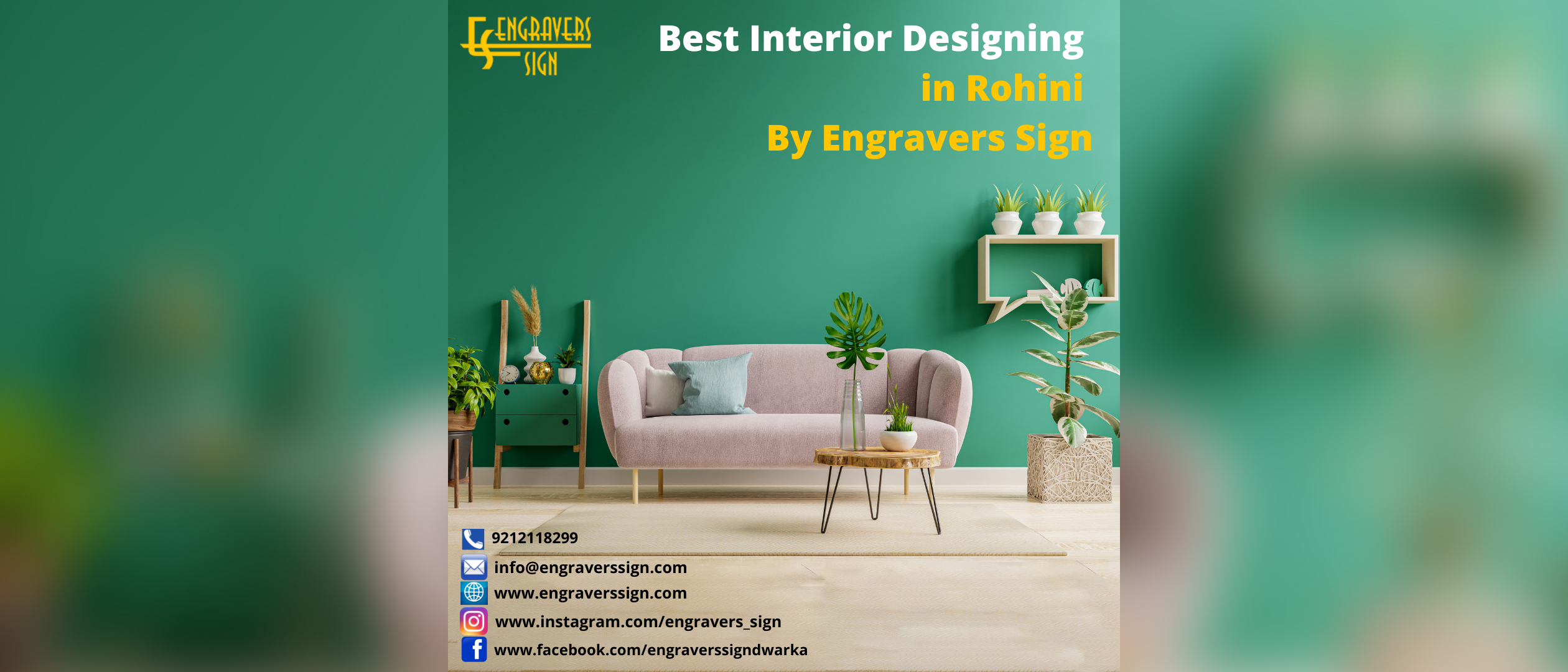 Interior Designing in Rohini by Engravers - engraverssign